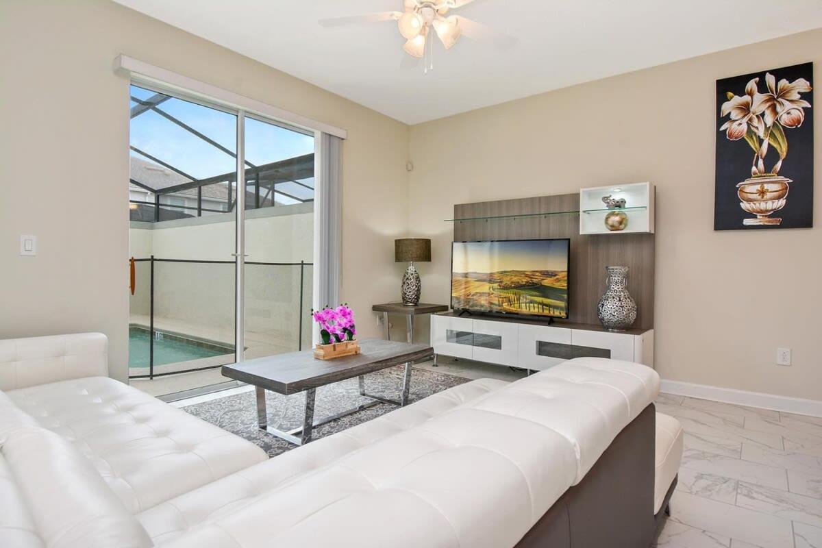 Four Bedrooms Close To Disney W Pool 4898 キシミー エクステリア 写真
